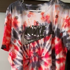 Nike tie dye tshirt